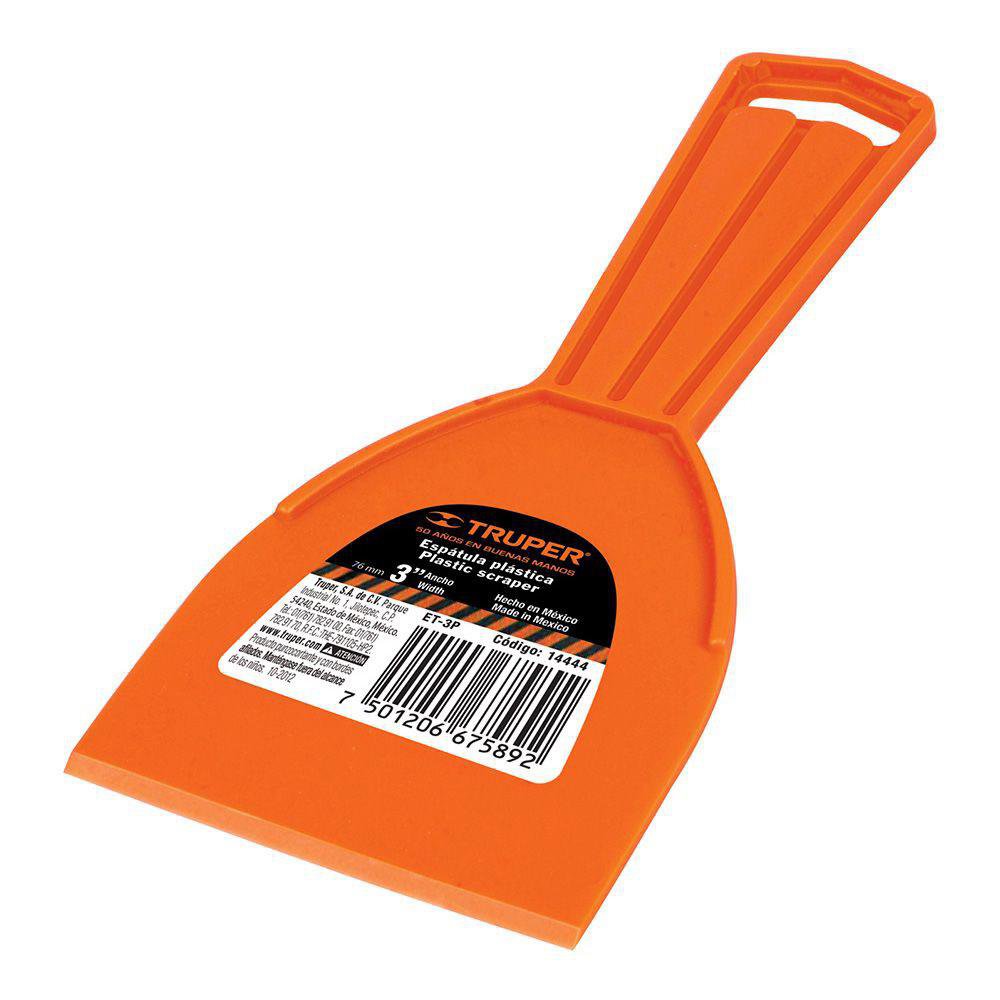 Espátula Flexible Plástico 3 Plg
