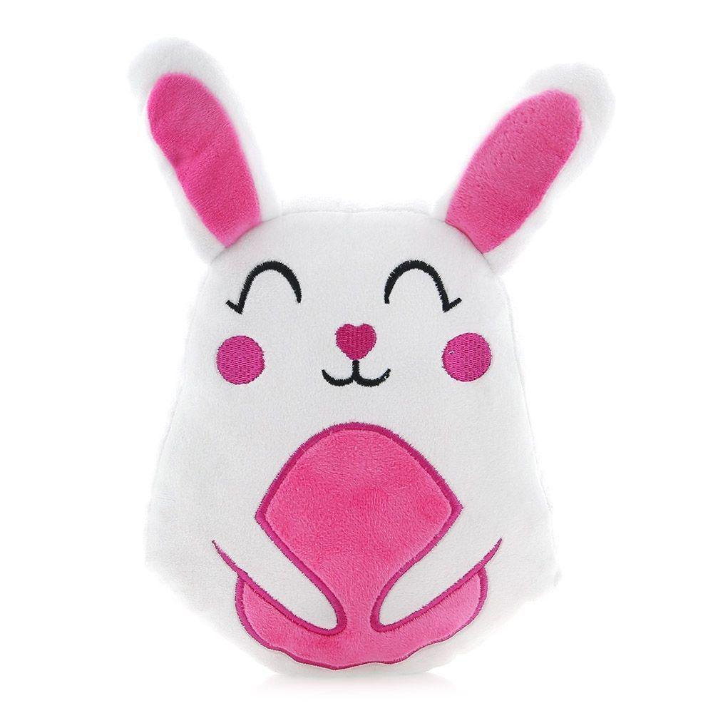 Cojín Diseño Conejita Color Blanco con Rosado