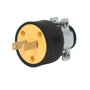 Espiga Tipo A De 125 V Y 15 A Negra - Volteck