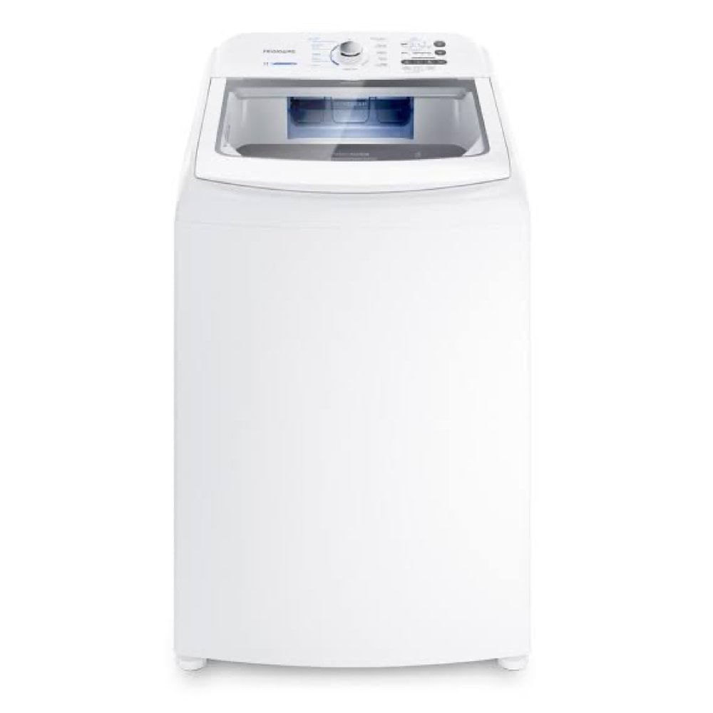 Lavadora Automática de Carga Superior 17 kg con Tina de Acero Inoxidable Color Blanco