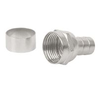 Conector Coaxial Rg6 De Prensar - Volteck