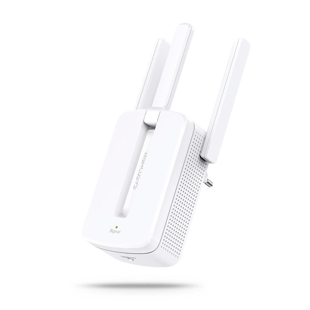 Extensor de Cobertura Wi-Fi MW300RE N300 de 300 Mbps con 3 Antenas Externas en Color Blanc…