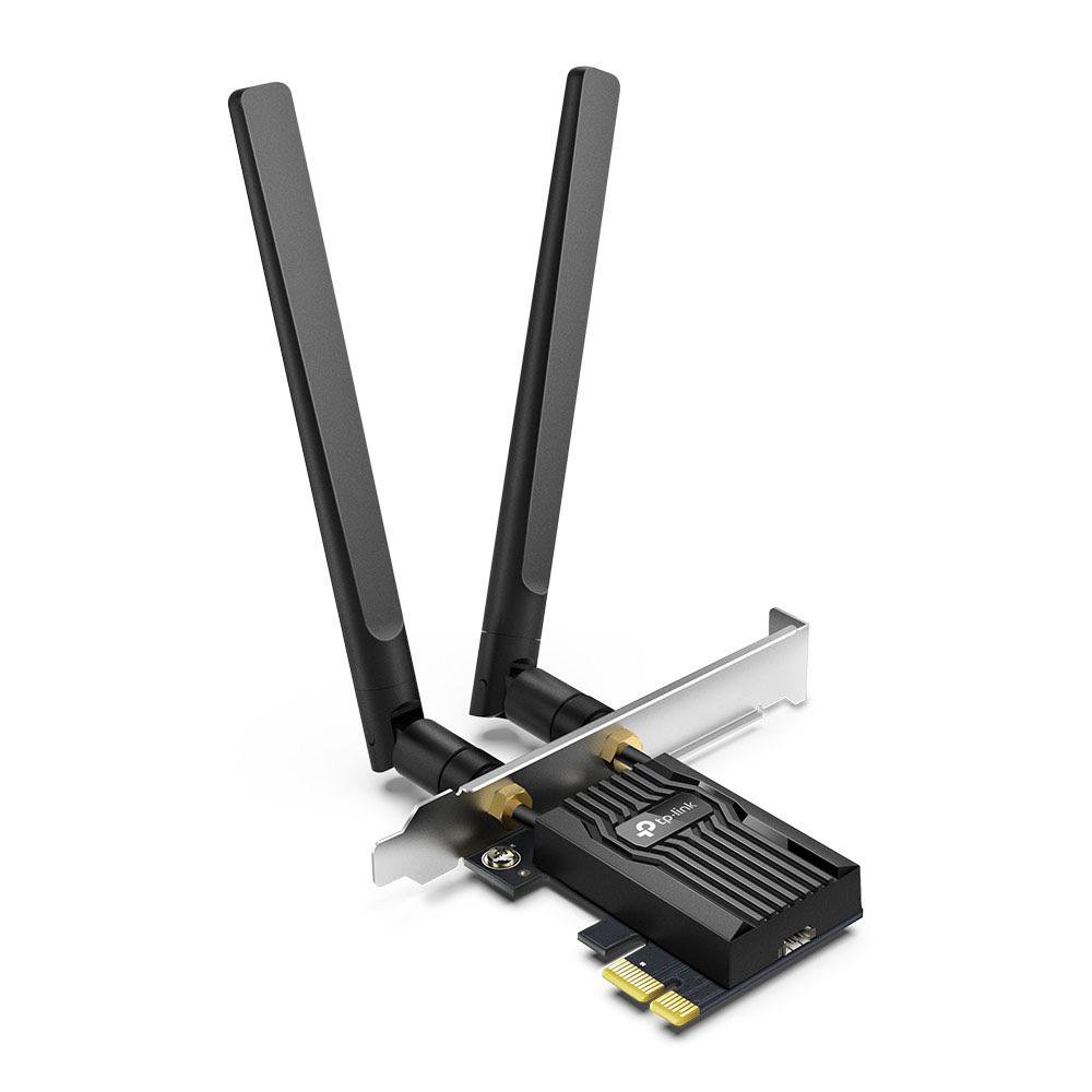 Adaptador PCI Express Archer TX55E Wi-Fi 6 AX3000 con Bluetooth 5.2 y 2 Antenas en Color N…