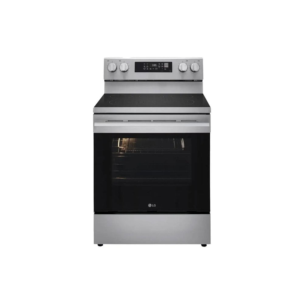 Estufa Eléctrica 30 Plg con Cubierta Vitrocerámica, Horno de Convección ProBake y Air Fry…