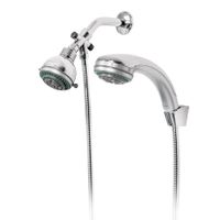 Ducha Cromada Fija y Móvil 3 Plg - Foset