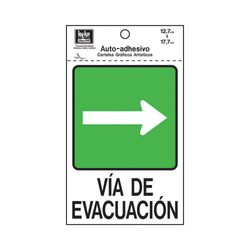 Rotulo-Via-De-Evacuacion-De-12.7-Cm-X-17.8-Cm---Hy---Ko
