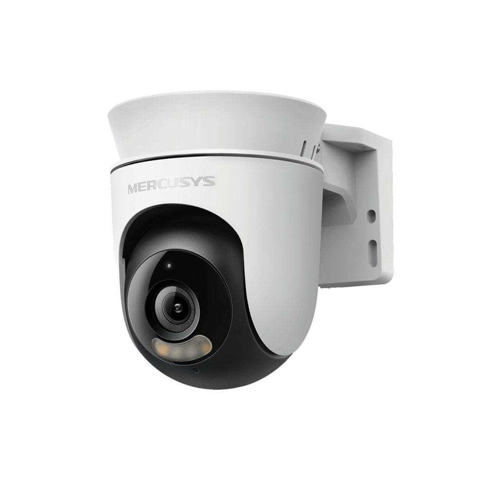 Cámara Wi-Fi para Exterior MC500 Full HD 1080p 360° con IP65 en Color Blanco