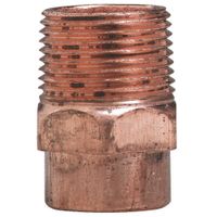 Adaptador De Cobre Macho 1/2 Plg - Elkhart
