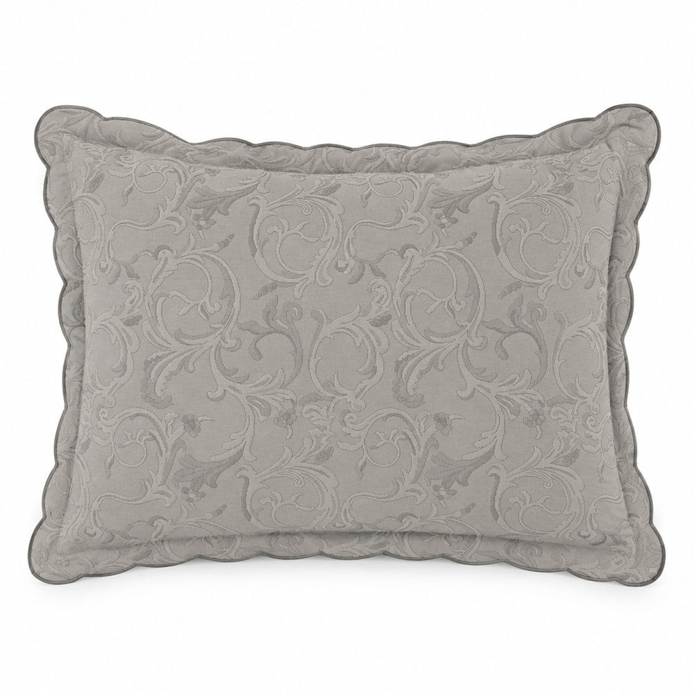 Sobrefunda de Almohada Pauleta de 50 x 70 Cm en Color Gris
