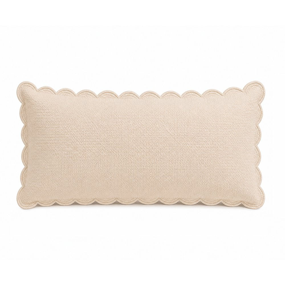 Sobrefunda de Almohada King Granite de 50 x 90 Cm en Color Beige