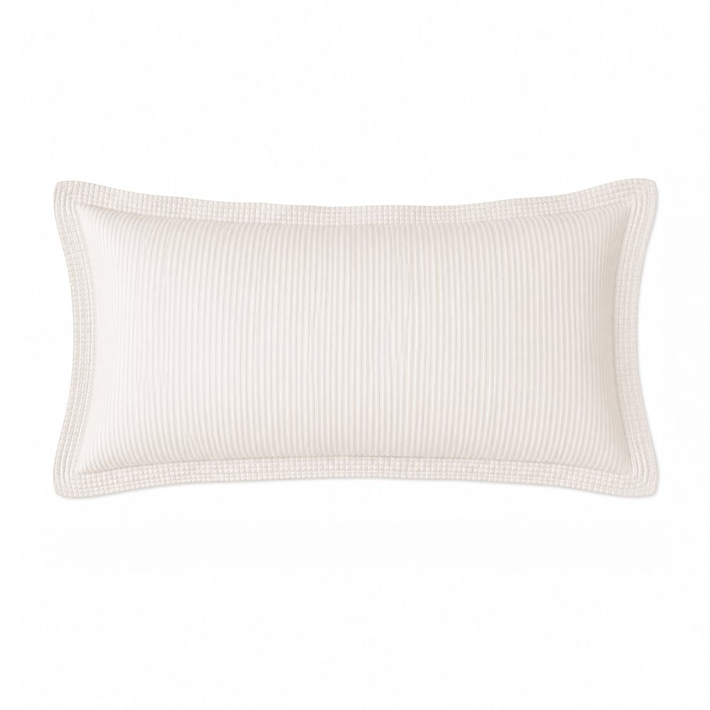 Sobrefunda de Almohada King Alicante de 50 x 90 Cm en Color Blanco