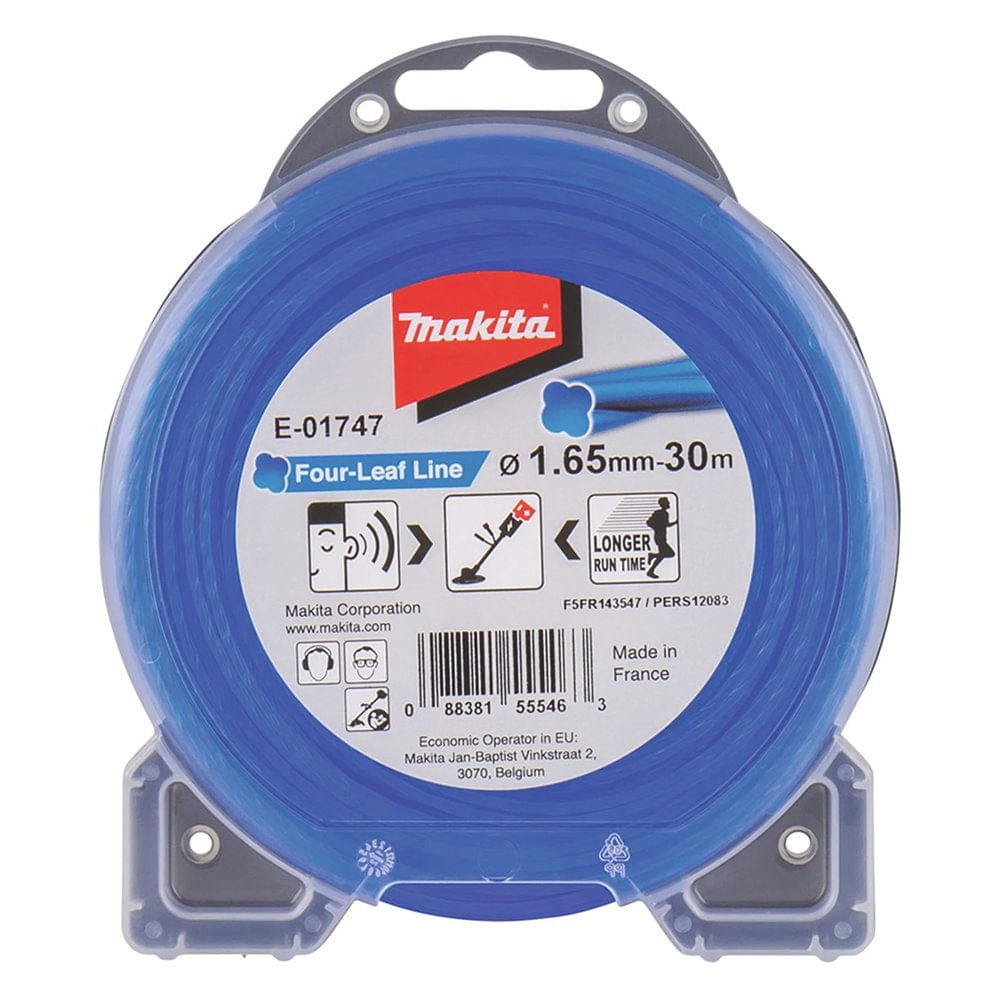 Hilo para Desbrozadora Trébol de 30 Metros en Color Azul