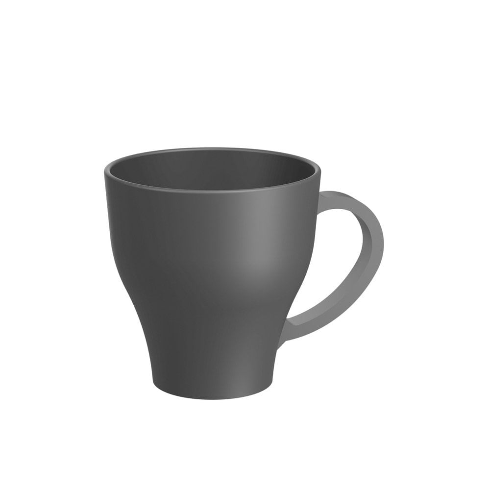 Taza Cozy de 13.5 Oz de Plástico Color Gris