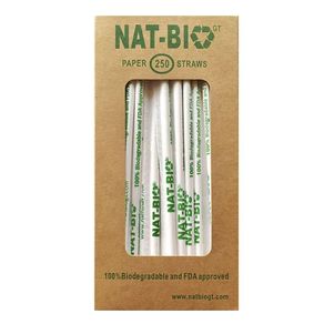 Pajilla Biodegradable Con Cobertor 250U - Nat-bio