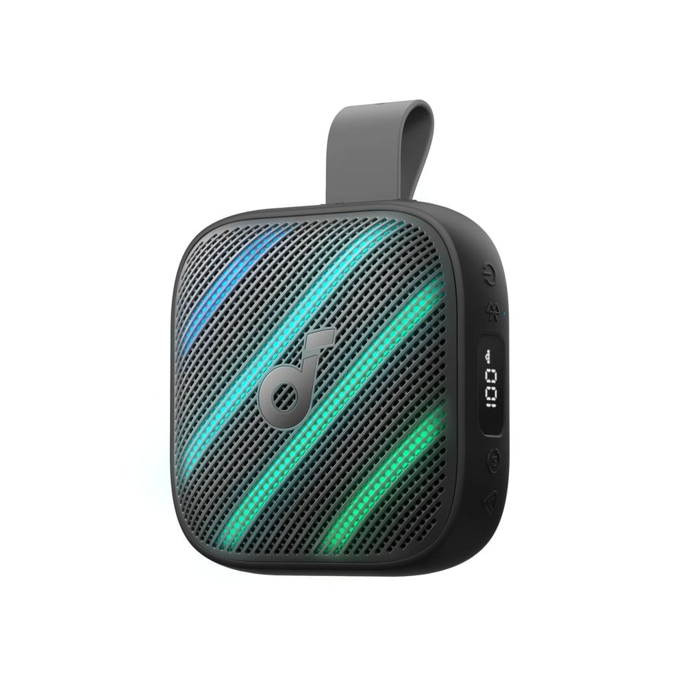Bocina Portátil con Bluetooth Boom Go 3i de 15W IP68 en Color Negro