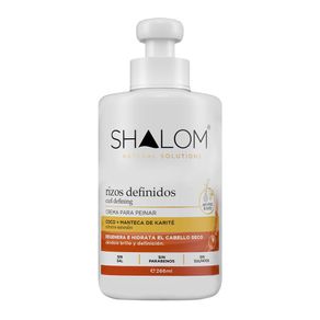 Crema Para Peinar Rizos Coco + Karite 288 Ml - Shalom