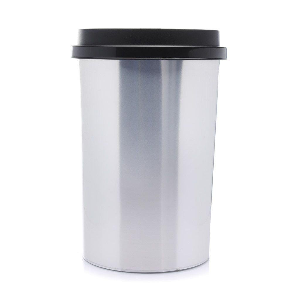 Basurero con Tapa 25 Litros Negra