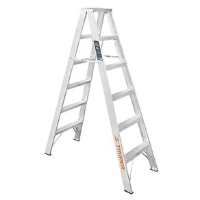 Escalera Doble Tijera 6Ft Aluminio 225Lb