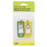 Set De 2 Llaveros Con Etiqueta - Hy-Ko
