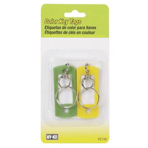 Set De 2 Llaveros Con Etiqueta - Hy-Ko