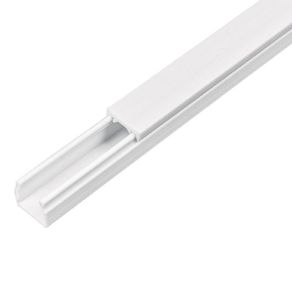 Canaleta Plástica De Pared Blanca De 12X12 Mm - Volteck