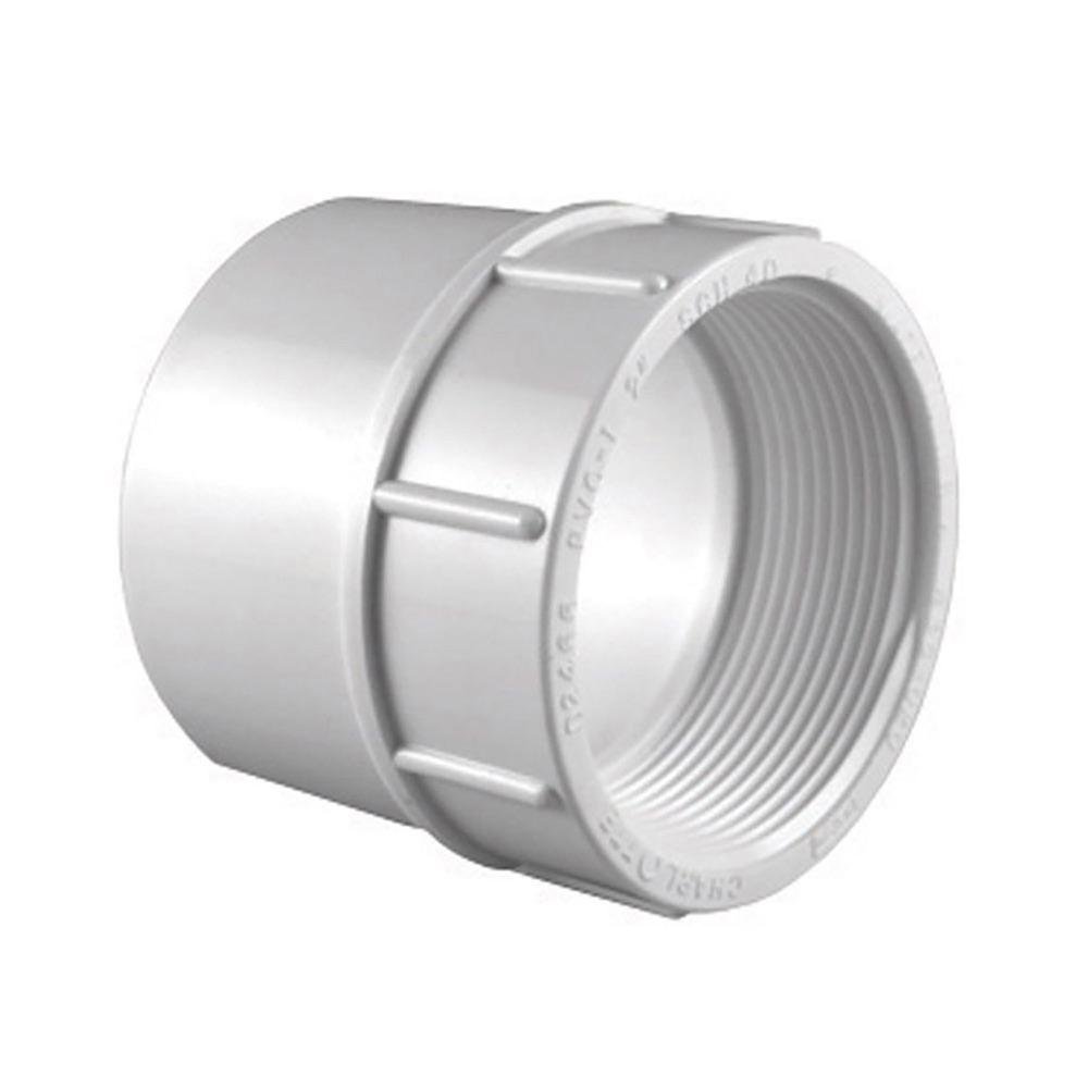 Adaptador Hembra de PVC con Rosca de 2 Plg