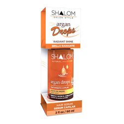 Argan Gotas Alisadoras 60Ml - Shalom