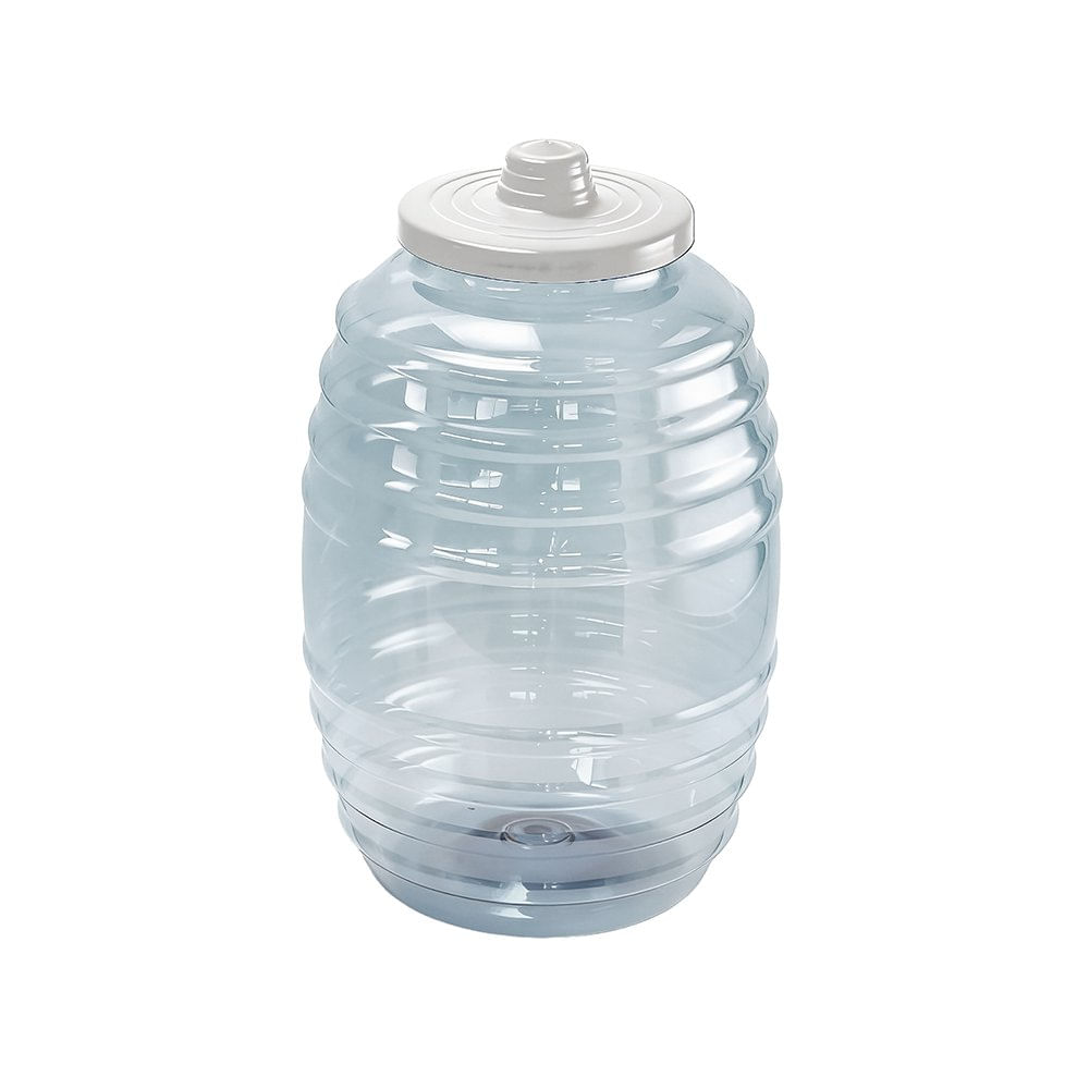 Contenedor para Bebidas de Plástico de 20 Litros con Tapadera de 29 x 29 x 47 Cm Transpare…