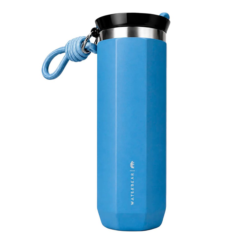 Vaso Térmico Brew Cup de 15 Oz con Correa de Transporte Dusty Blue