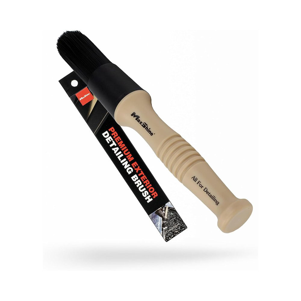 Cepillo Premium para Detallado de Exteriores Llantas y Aros con Mango Largo