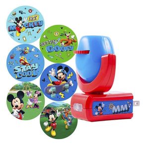 Lámpara De Noche Proyector Mickey Mouse - Jasco