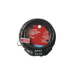 Candado De Cable 1.2 Metros X 6 Mm - Ace
