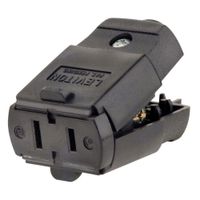 Conector Para Espiga 15A Blk - Ace