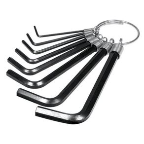 Set De Llaves Milimétricas Hexagonal Corta 8 Piezas - Pretul