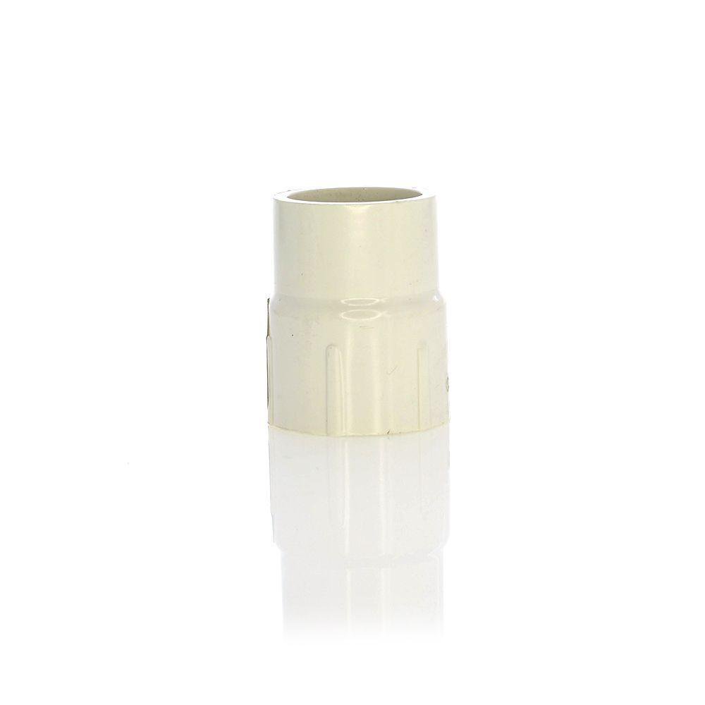 Adaptador Hembra de PVC con Inserto Metálico y Rosca de 3/4 Plg
