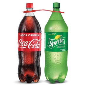 2 Pk Coca Cola Y Sprite 2 Lts - Coca-Cola