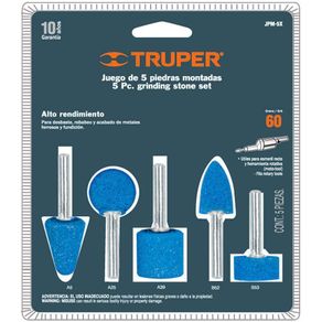 Set De 5 Fresas De Metal Mandril 1/4 Plg - Truper