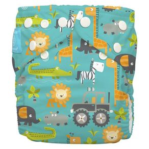 Pañal D/Tela Safari 2 Insertos - Charlie Banana