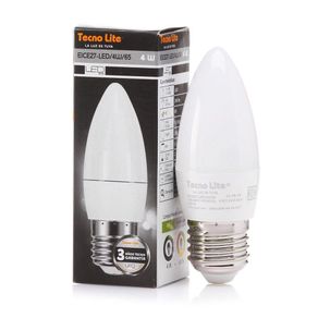 Bombilla Torpedo E27 4W Luz Blanca - Tecnolite