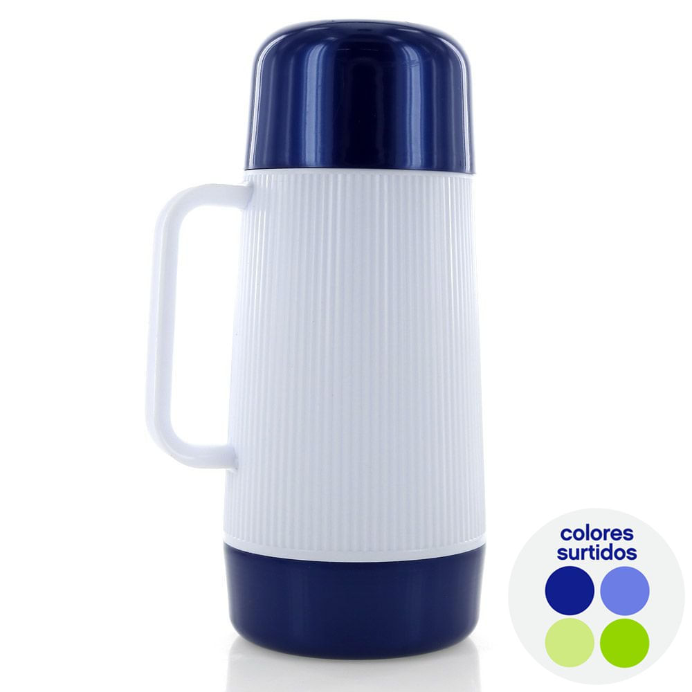 Termo Liso de 0.75 L Color Surtido