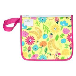 Snack-Bags-Reusables-Pink-Bee-Floral---Green-Sprouts