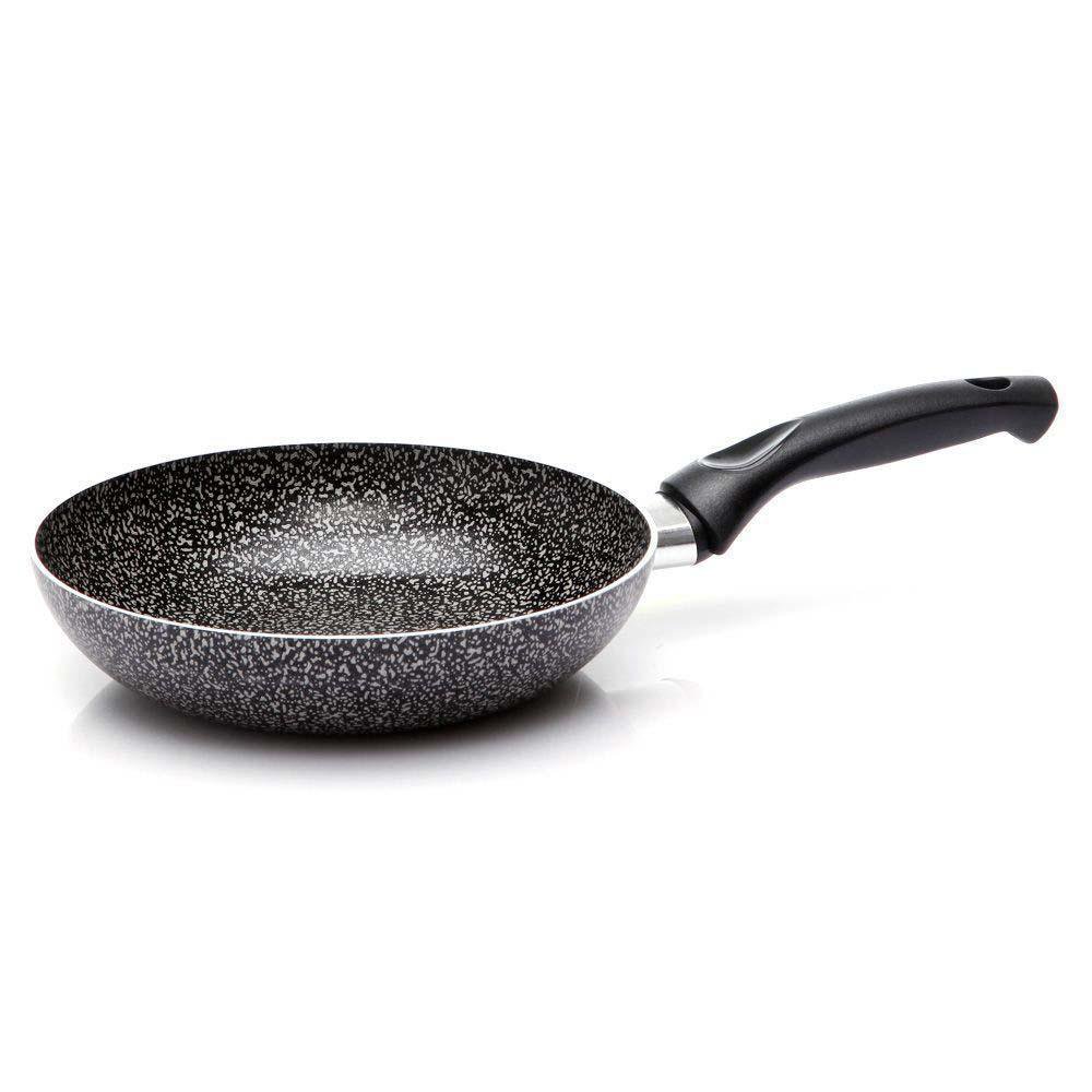 Sartén Antiadherente 20 cm con Mango Ergonómico Efecto Granito