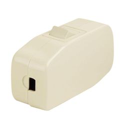 Interruptor Para Cordón Blanco - Leviton