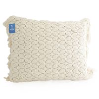 Cojin De Macrame Flores