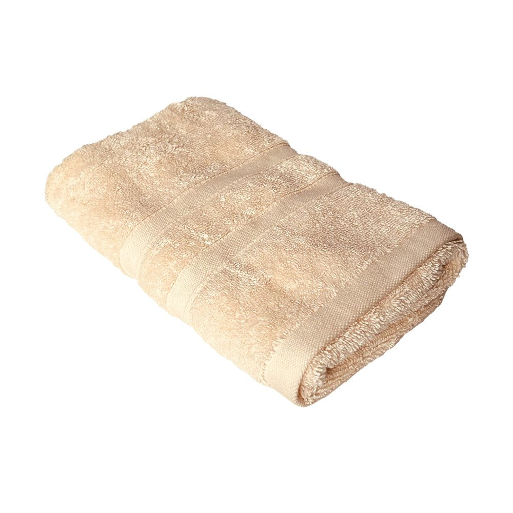 Toalla de Algodón 100% Suave y Absorbente Color Beige - Varias Medidas Mano
