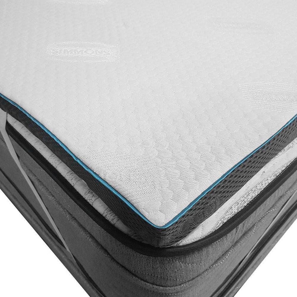 Pillow Top Br Memory Foam - Varios Tamaños Matrimonial