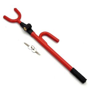 Baston Antirobo Doble U Rojo - Racingtec