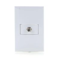 Toma De Coaxial Sencillo - Eagle Varios Colores