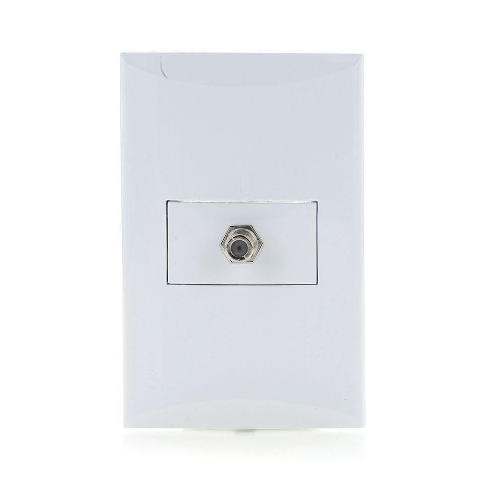 Toma De Coaxial Sencillo - Eagle Varios Colores