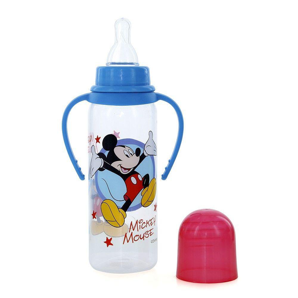 Pacha con Asas Diseño de Mickey Mouse de 8 Oz Color Azul Pacha Disney Baby Mickey Mouse co…
